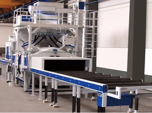 無(wú)地坑輥道通過式拋丸機(jī)